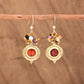 Boho Design Natural Stones Earrings