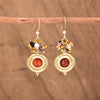 Boho Design Natural Stones Earrings
