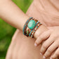 Spirit Türkis Jaspis Wickelarmband