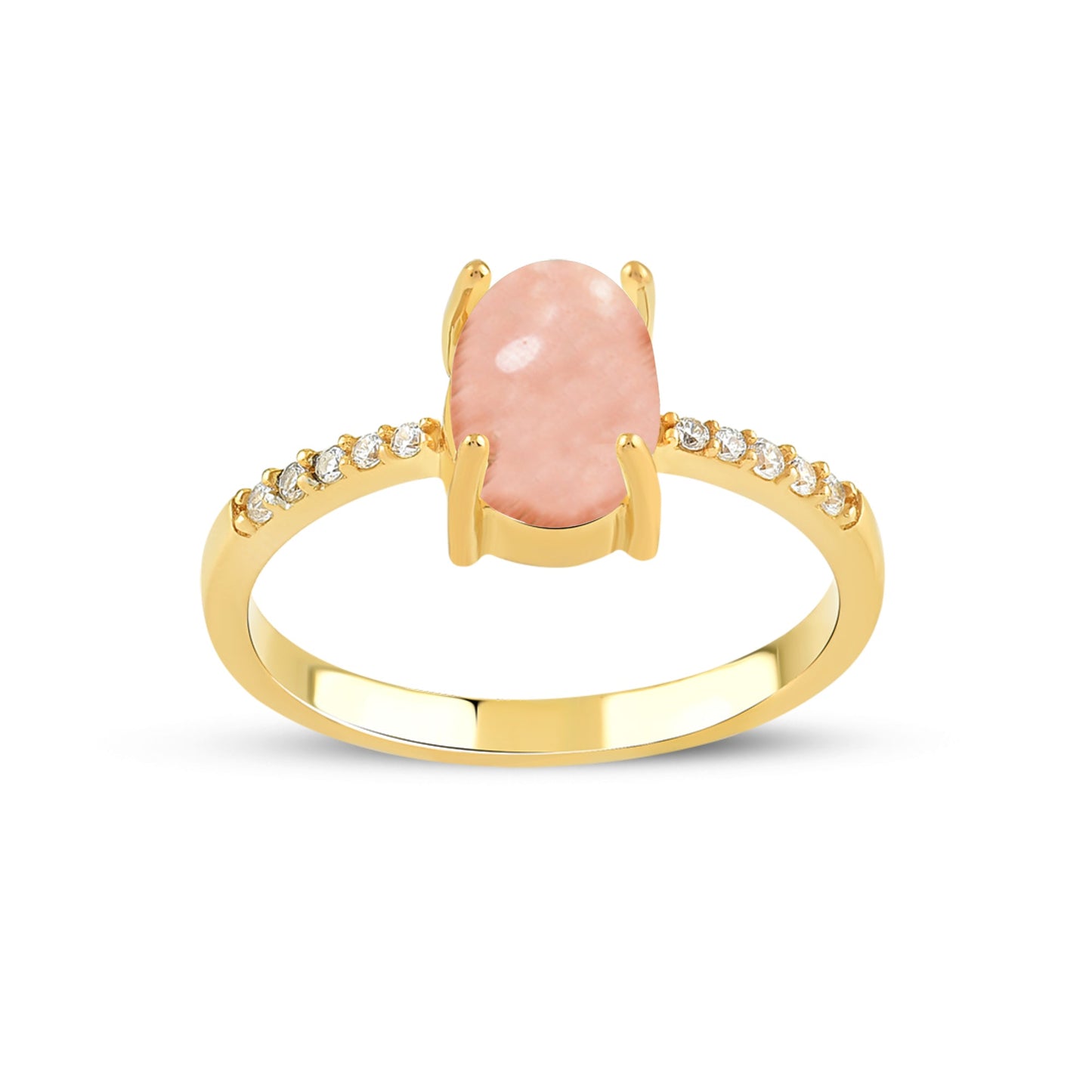 Scintillante Pink Gold Ring