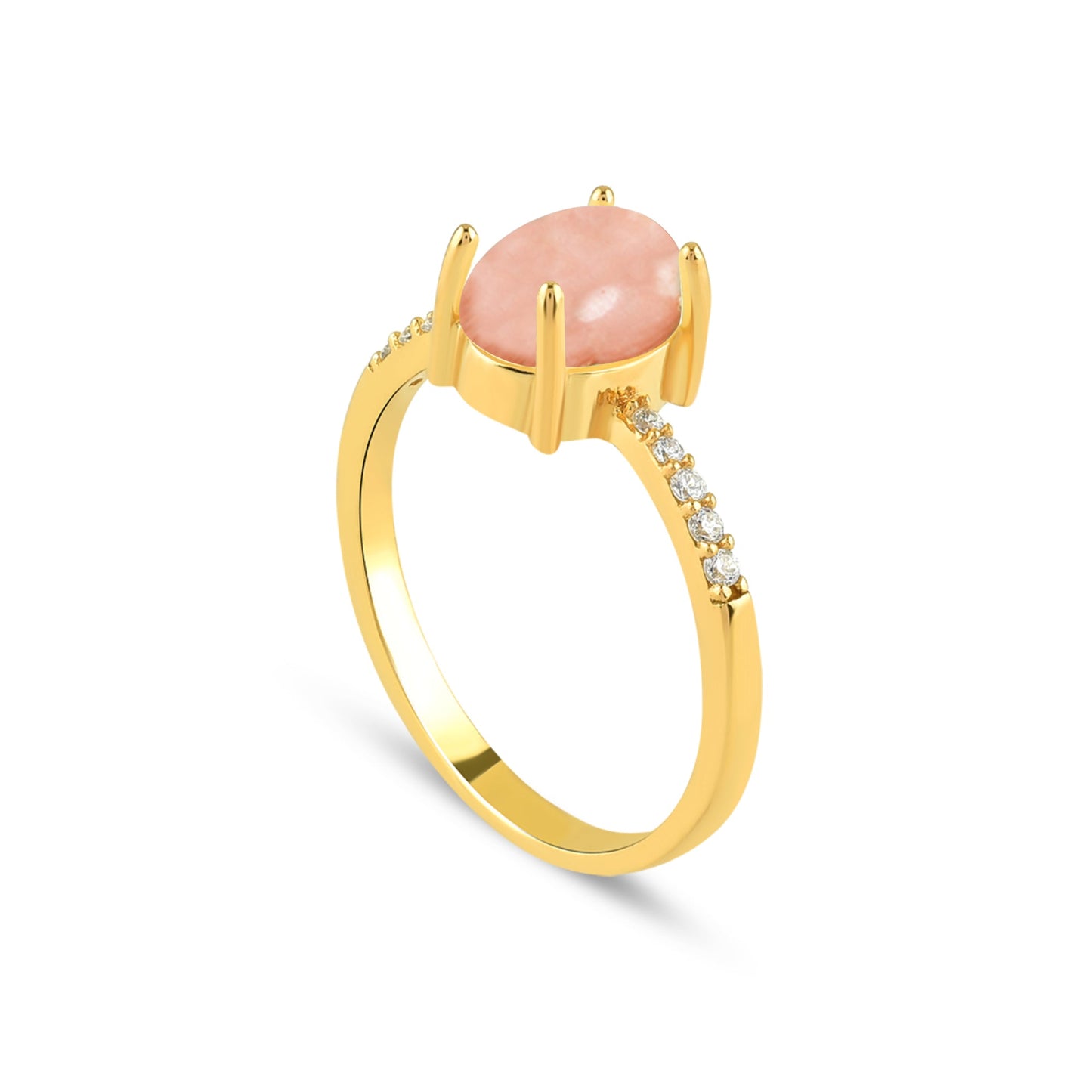 Scintillante Pink Gold Ring