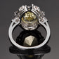 Luxury Citrine Sterling Silver Ring