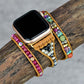 Natürliches Achat-Armband für die Apple Watch