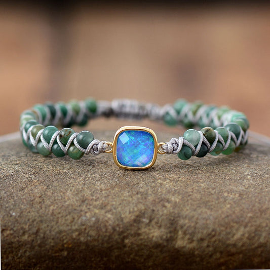 Spirituelles Jade-Schutzarmband 