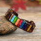 Spirituelles 7-Chakra-Röhrenarmband 
