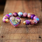 Spirituelles funkelndes Perlenarmband