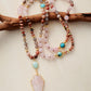 Spiritual Pink Passion Rose Quartz Necklace