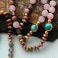 Spiritual Pink Passion Rose Quartz Necklace
