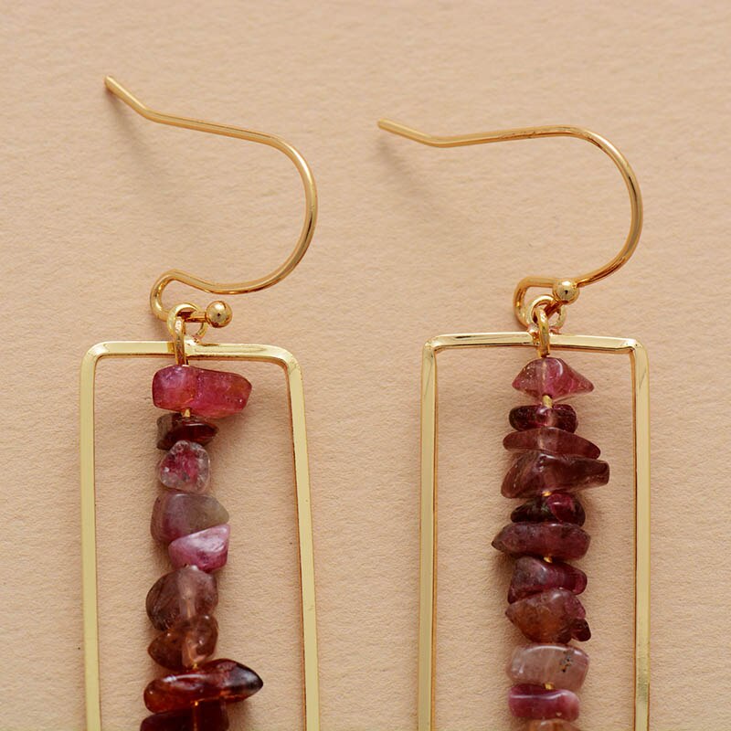 Tourmaline Neat Earrings