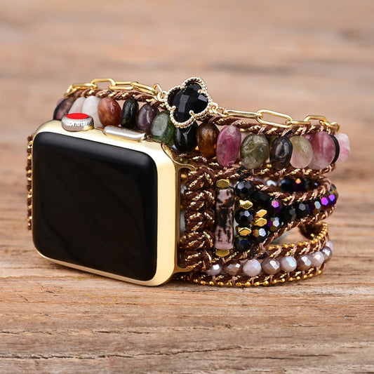 Lovely Charming Natural Stone Apple Watch Strap
