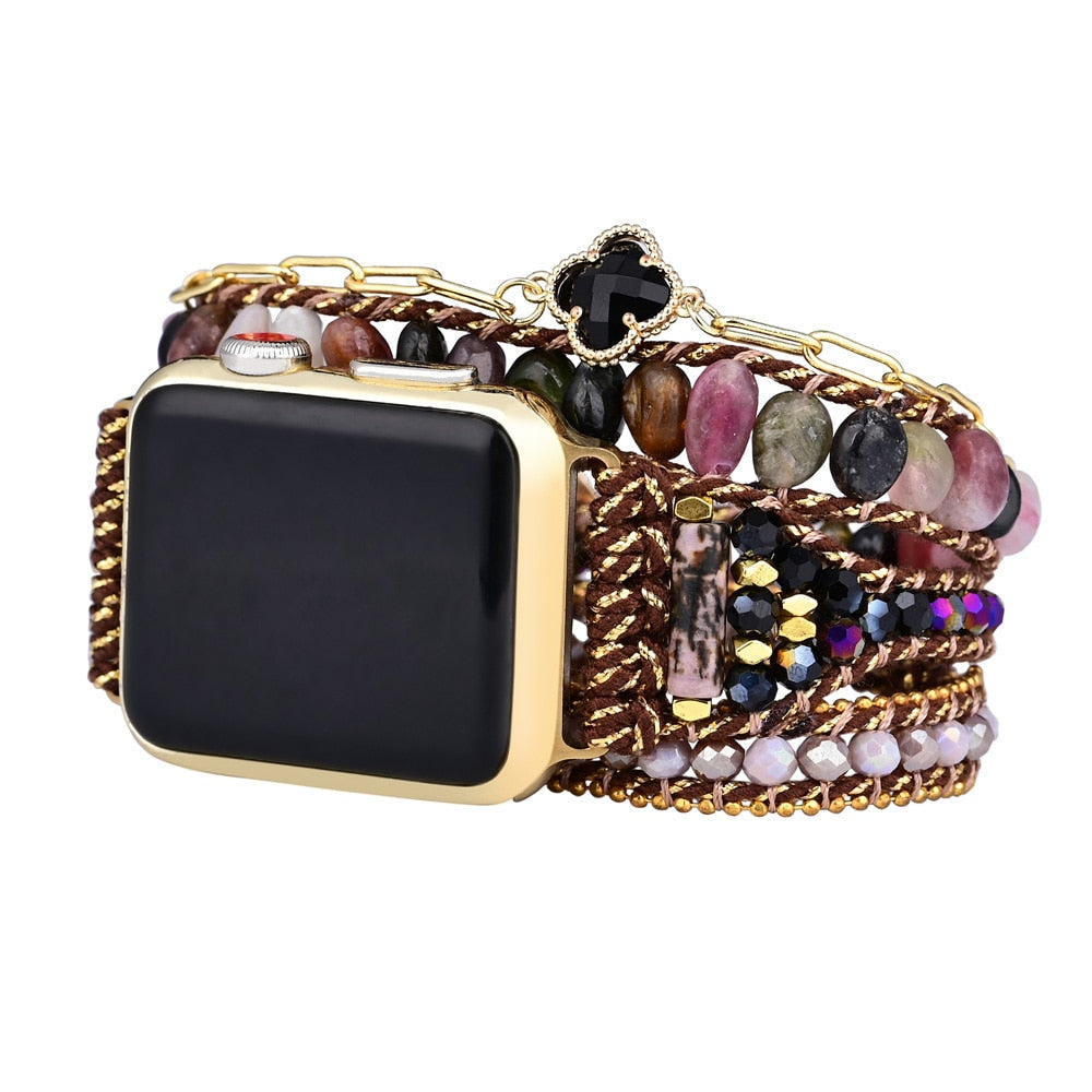 Schönes, bezauberndes Apple Watch-Armband aus Naturstein