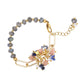 Labradorit-Armband im Boho-Design 