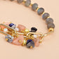 Labradorit-Armband im Boho-Design 