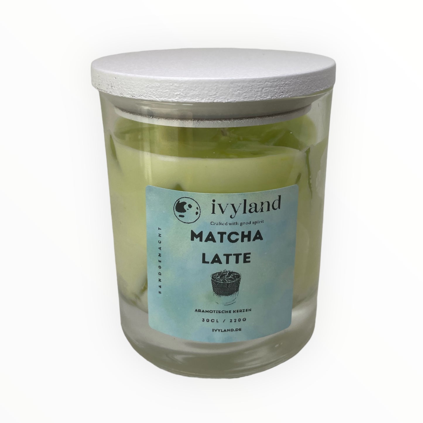 Ivyland Matcha Latte Aromakerze