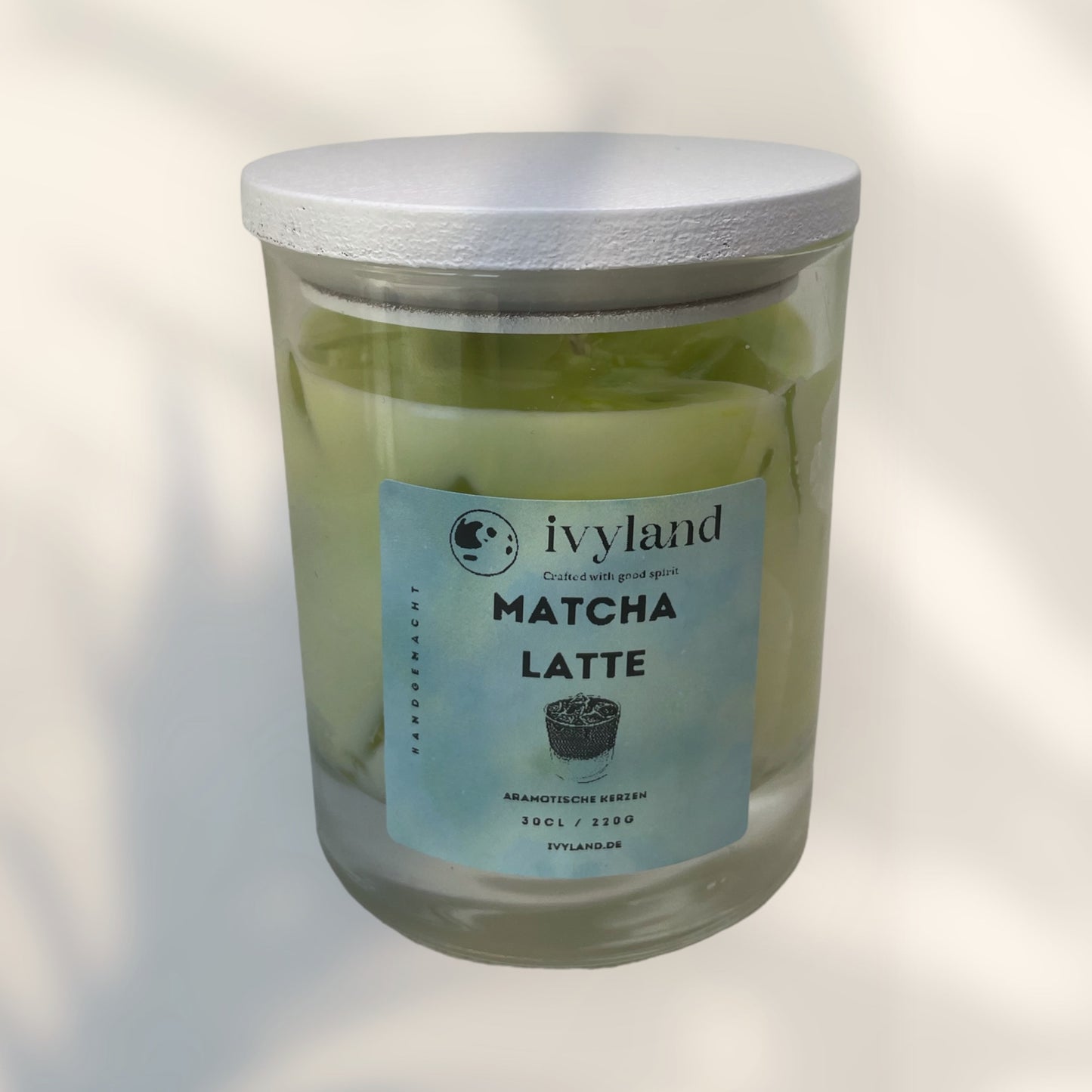 Ivyland Matcha Latte Aromakerze