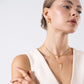 Pyramid Gold Vermeil Necklace