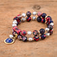 Retro Natural Jasper Bracelet