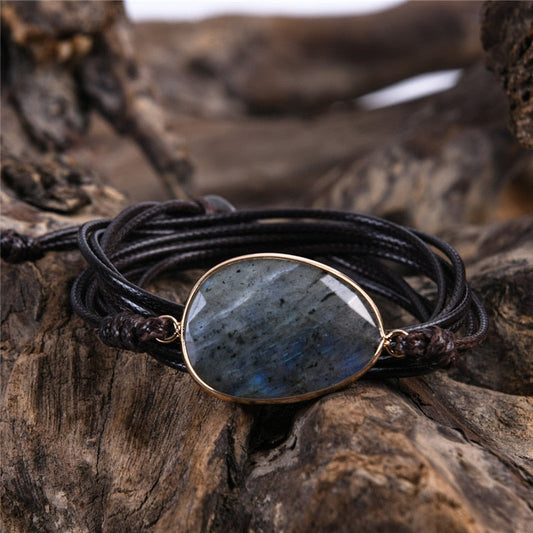 Spirit Boho Labradorit Armband