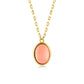Rosea Opal Gold Necklace