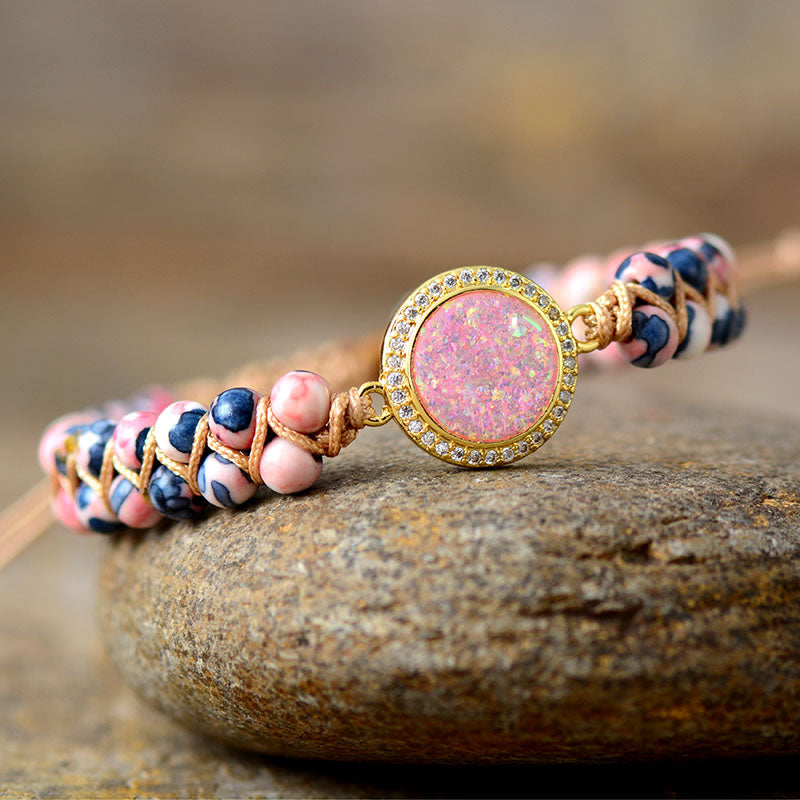 Bezauberndes rosa Opal-Paket 