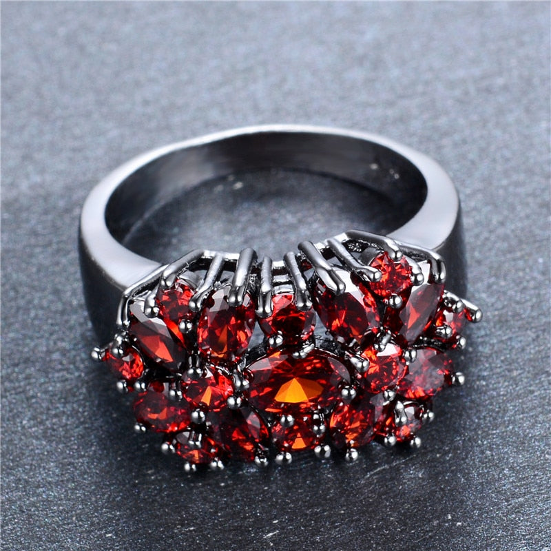 Magnificent Zircon Bouquet Ring