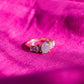 Purple Sky Fire Opal Ring