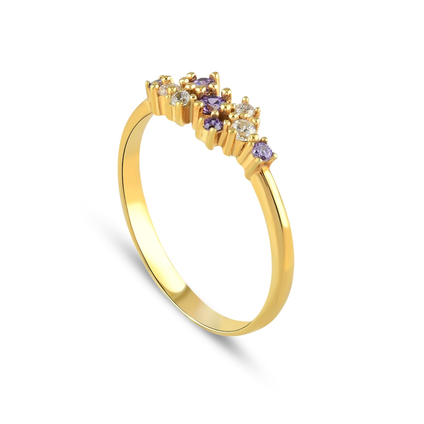 Stelle 24K Gold Ring
