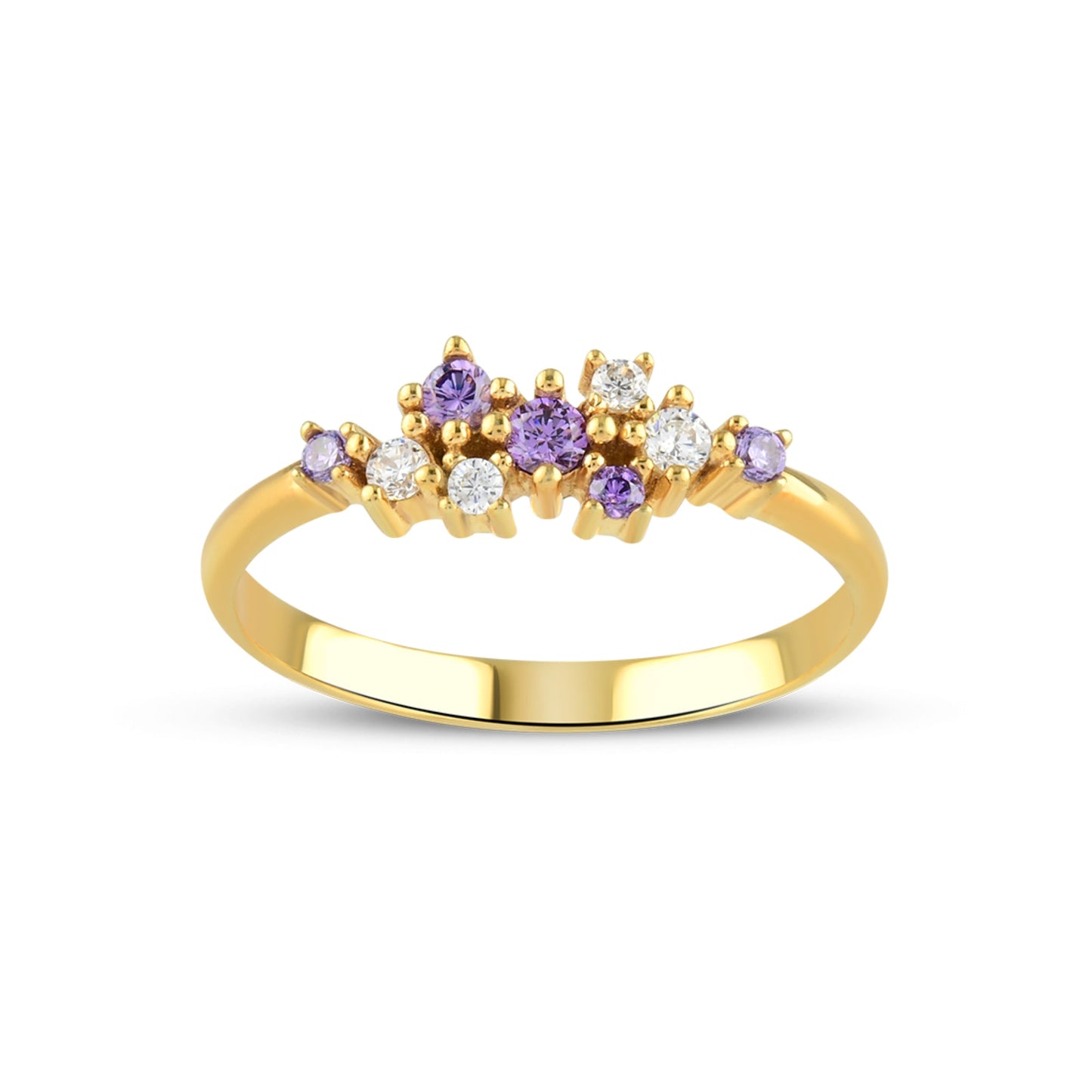 Stelle 24K Gold Ring
