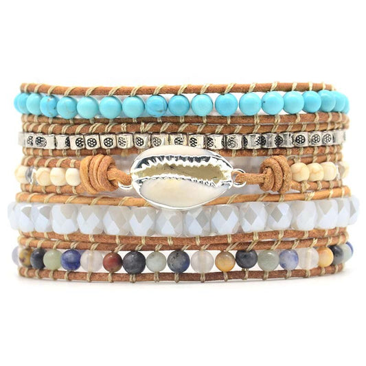Spirituelles Muschelarmband