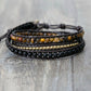 Powerful Tiger’s Eye Beaded Bracelet