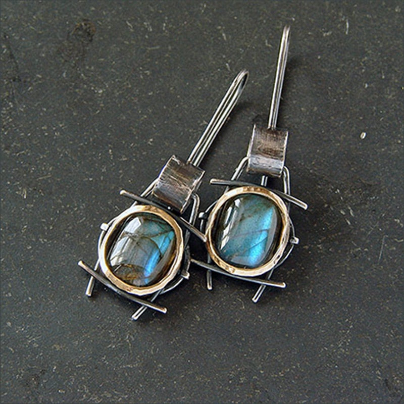 Inspiring Labradorite Drop Earrings