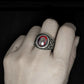 Vintage Augen Granat Ring