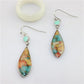 Spiritual Colorful Turquoise Earrings