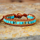 Türkises Goldenes Kriegerarmband