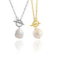 Riley Pearl 925 Sterling Silver Necklace