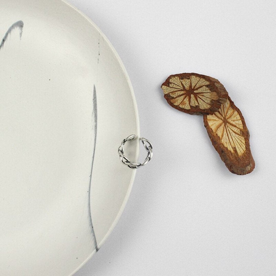 Maia 925 Sterling Silver Adjustable Ring