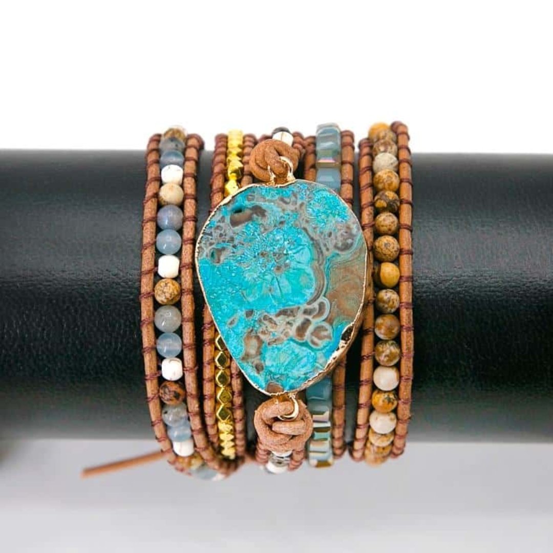Blaues Ozean-Armband