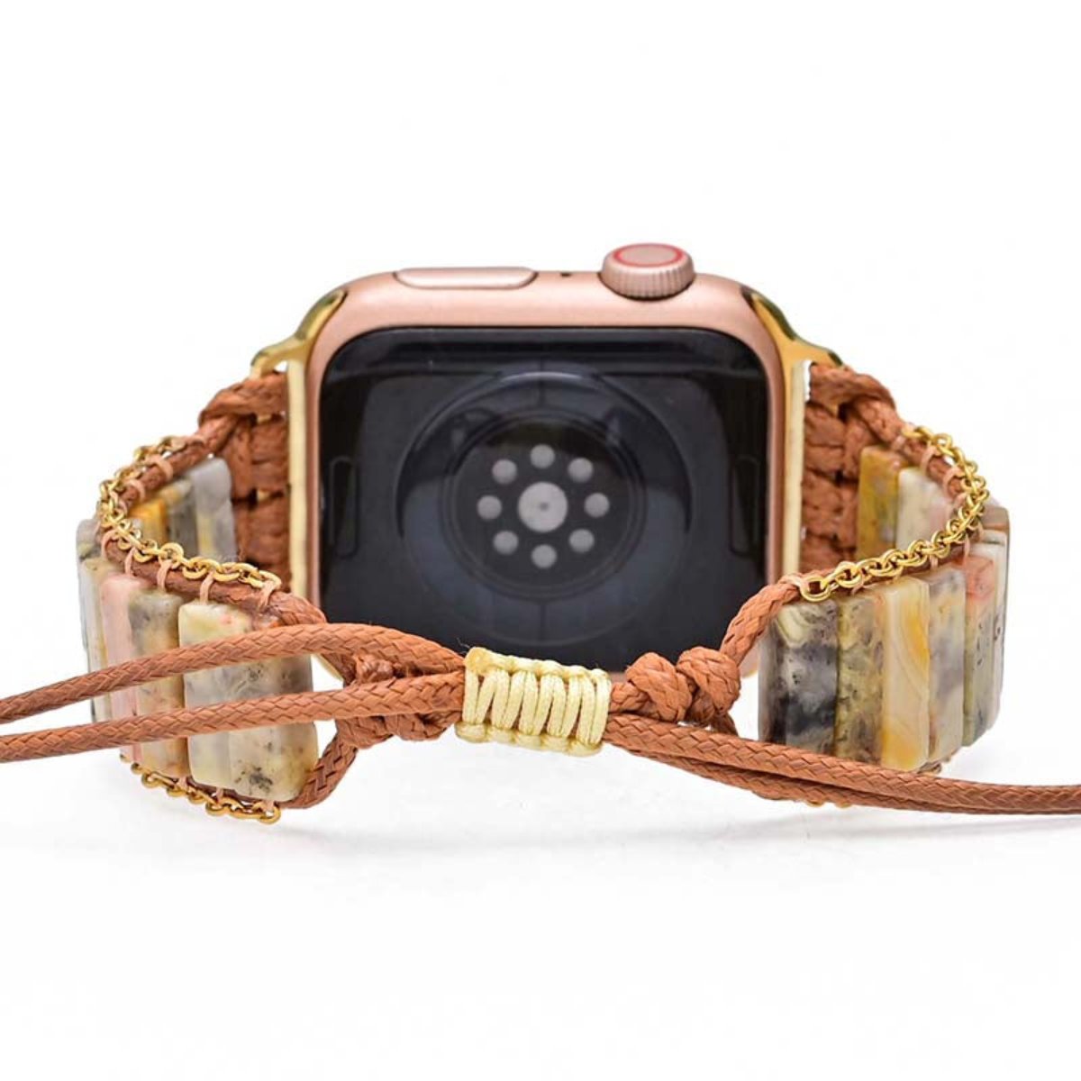Achatarmband für Apple Watch in ethnischer Form