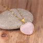 Spiritual Heart Natural Stone Necklace