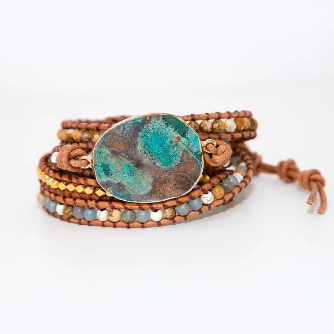 Blaues Ozean-Armband