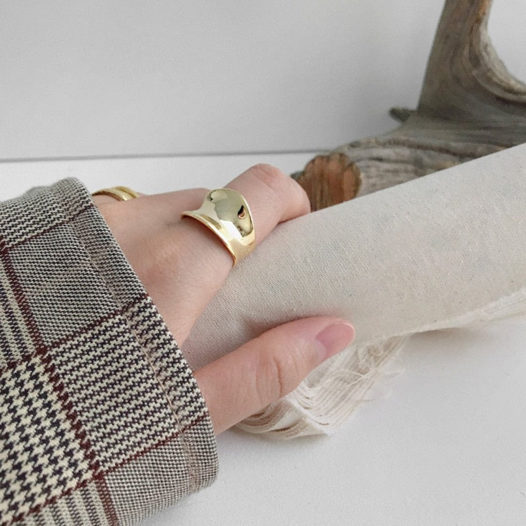 Verstellbarer Ring Eris aus 925er Sterlingsilber 