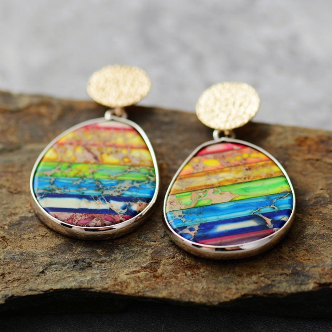 Spiritual 7 Chakra Energy Earrings