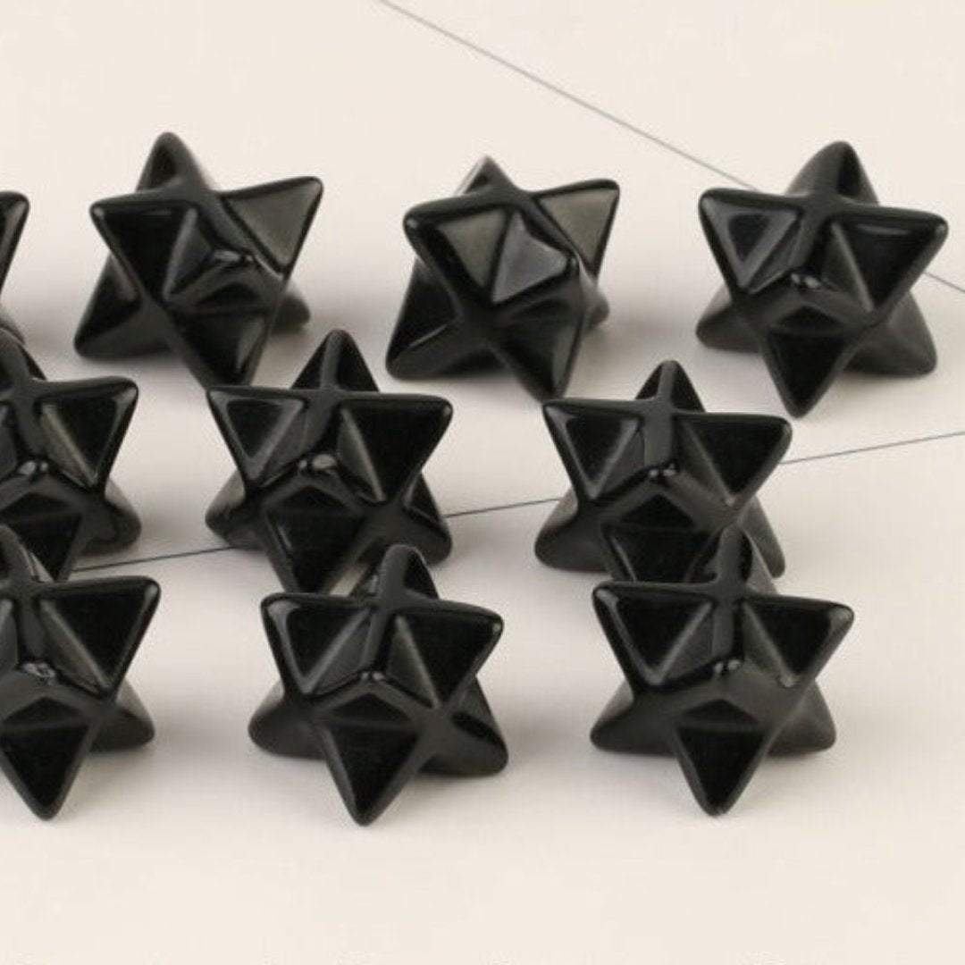Calming Merkaba Crystal Stars