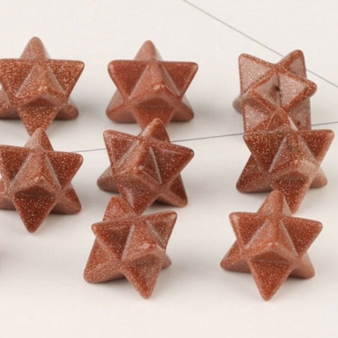 Calming Merkaba Crystal Stars