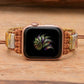 Achatarmband für Apple Watch in ethnischer Form