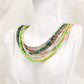 Natural Stone Tube Beads Necklaces