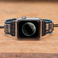 Exklusives Apple Watch-Armband mit Zebrasteinen