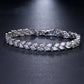 Enchanting White Zirconia & Muliticolors Bracelet