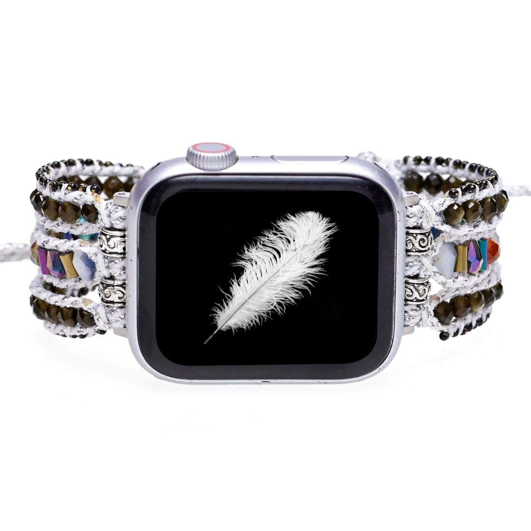 Bohemian Obsidian Apple Watch Strap