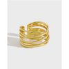 Celeste 925 Sterling Silver Adjustable Ring